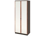 Шкаф для одежды с 2-мя дверями (с зеркалами) ПМ-144.08 Размер: 934х586х2302 ― Мандарин мебель Сочи