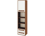 Шкаф комбинированный ПМ-109.04 Размеры: 536x434x2200 мм ― Мандарин мебель Сочи
