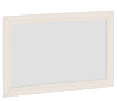 Панель с зеркалом ПМ-131.06И 950 x 600 Дуб Белфорт ― Мандарин мебель Сочи