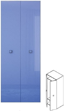 Аватар Шкаф-2d      205 см / 80 см / 57 см ― Мандарин мебель Сочи