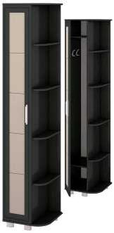 Шкаф торцевой ПМ-119.13 (Универсальный лев/прав) Размеры: 440 x 440 x 2098 мм ― Мандарин мебель Сочи