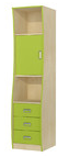 Шкаф комбинированный МН-211-20  (43х183х50) Комби ― Мандарин мебель Сочи