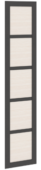 Дверь (цвет рамки "венге цаво" цвет вставок "дуб белфорт") ПМ-131.00.01И   463 x 2197 ― Мандарин мебель Сочи