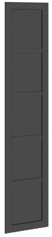 Дверь (цвет рамки "венге цаво" цвет вставок "венго цаво") ПМ-131.00.01И  463 x 2197 ― Мандарин мебель Сочи