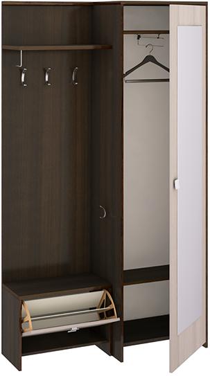 Шкаф для прихожей "Дуэт"  Тип 2   размеры: 1189×437×2164 ― Мандарин мебель Сочи