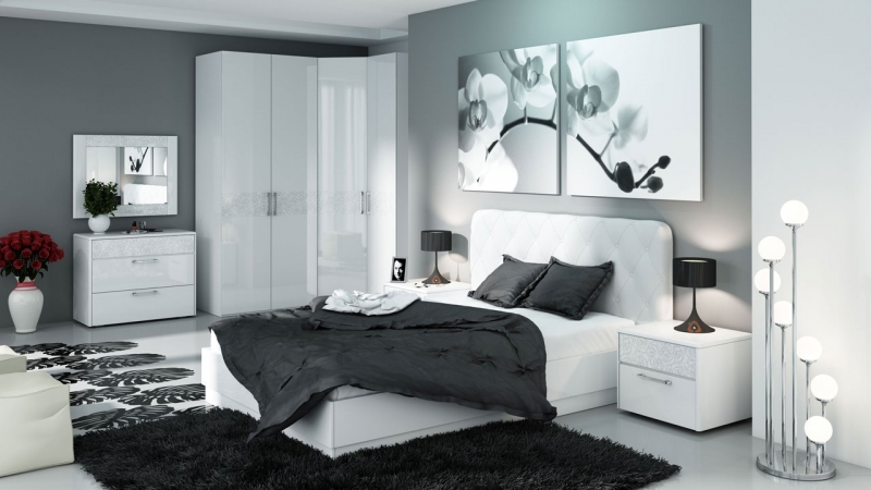 Спальня Амели 1 ― Мандарин мебель Сочи
