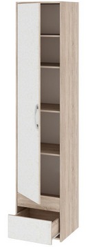 Шкаф для белья «Атлас» ПМ-186.12 (Ш×Г×В): 472×434×2203 ― Мандарин мебель Сочи