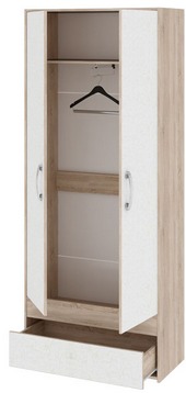 Шкаф для одежды «Атлас» ПМ-186.13 (Ш×Г×В): 912×434×2203 ― Мандарин мебель Сочи