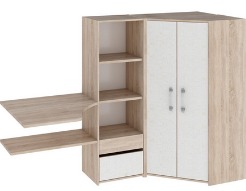 Комплект мебели под кровать-чердак «Атлас» ПМ-186.02 (Д×Г×В): 2074×818×1465 ― Мандарин мебель Сочи