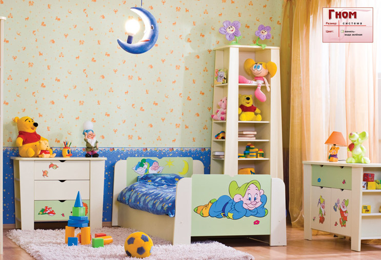 Детская мебель Гном ― Мандарин мебель Сочи