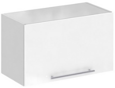 Кухня Олива ШВГ 600 Шкаф верхний горизонтальный Белый ― Мандарин мебель Сочи