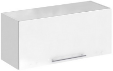 Кухня Олива ШВГ 800 Шкаф верхний горизонтальный Белый ― Мандарин мебель Сочи