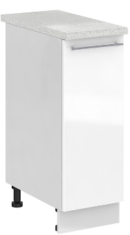 Кухня Олива ШН 300 Шкаф нижний Белый ― Мандарин мебель Сочи