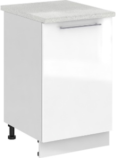 Кухня Олива ШН 500 Шкаф нижний Белый ― Мандарин мебель Сочи