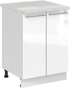Кухня Олива ШН 600 Шкаф нижний Белый ― Мандарин мебель Сочи