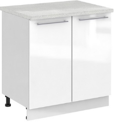 Кухня Олива ШН 800 Шкаф нижний Белый ― Мандарин мебель Сочи