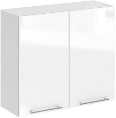 Кухня Олива ШВ 800 Шкаф верхний Белый ― Мандарин мебель Сочи