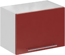Кухня Олива ШВГ 500 Шкаф верхний горизонтальный Гранат ― Мандарин мебель Сочи