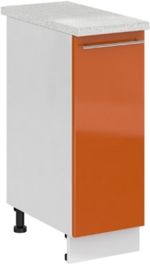 Кухня Олива ШН 300 Шкаф нижний Оранж ― Мандарин мебель Сочи