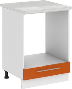 Кухня Олива ШНД 600 Шкаф нижний духовой Оранж ― Мандарин мебель Сочи