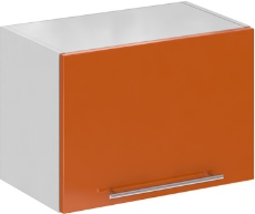 Кухня Олива ШВГ 500 Шкаф верхний горизонтальный Оранж ― Мандарин мебель Сочи