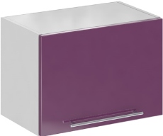 Кухня Олива ШВГ 500 Шкаф верхний горизонтальный Сирень ― Мандарин мебель Сочи