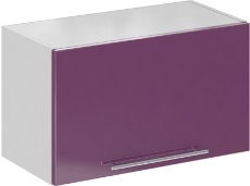 Кухня Олива ШВГ 600 Шкаф верхний горизонтальный Сирень ― Мандарин мебель Сочи