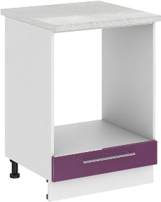 Кухня Олива ШНД 600 Шкаф нижний духовой Сирень ― Мандарин мебель Сочи