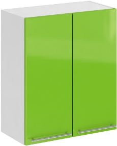 Кухня Олива ШВ 600 Шкаф верхний Зелёный ― Мандарин мебель Сочи