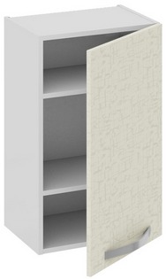 Шкаф верхний (Синга (Крем)) В_72-40_1ДР Размеры (Ш×Г×В): 400×323×720 ― Мандарин мебель Сочи