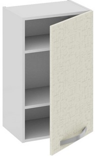 Шкаф верхний (Синга (Крем)) В_72-45_1ДР Размеры (Ш×Г×В): 450×323×720 ― Мандарин мебель Сочи