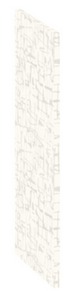 Панель боковая декоративная (Верхняя) ПБд-В_60 СИНГА (Крем) Размеры (Г×В): 305×600 ― Мандарин мебель Сочи