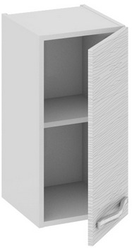Шкаф верхний (СКАЙЛАЙН (Белый)) В_60-30_1ДР Размеры (Ш×Г×В): 300×323×600 ― Мандарин мебель Сочи