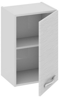 Шкаф верхний (СКАЙЛАЙН (Белый)) В_60-40_1ДР Размеры (Ш×Г×В): 400×323×600 ― Мандарин мебель Сочи