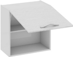 Шкаф верхний (СКАЙЛАЙН (Белый)) В_60-60_1ДО Размеры (Ш×Г×В): 600×323×600 ― Мандарин мебель Сочи