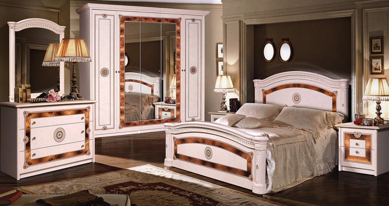 Спальня Карина 4 ― Мандарин мебель Сочи