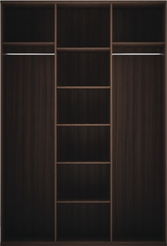 Шкаф 3-х дверный (корпус) СП.015.403 В: 2238 Ш: 1450 Г: 579 ― Мандарин мебель Сочи