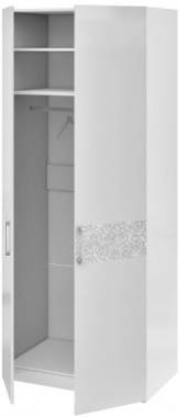 Каркас шкафа для одежды "Амели" ТД-193.07.02 (Белый Глянец) (Ш×Г×В): 932×580×2284 ― Мандарин мебель Сочи