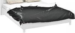 Каркас кровати "Амели" ТД-193.01.01 (1600) Белый Глянец (Д×Ш×В): 2070×1700×980 ― Мандарин мебель Сочи