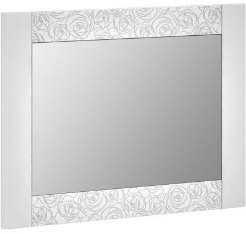 Зеркало "Амели" ТД-193.06.01 (Белый Гляец) (Ш×В): 900×700