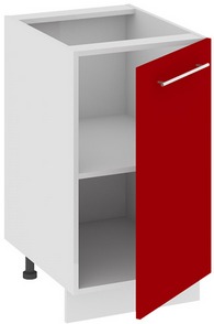 Шкаф нижний (АССОРТИ (Вишня)) Н_72-45_1ДР Размеры (Ш×Г×В): 450×582×822 ― Мандарин мебель Сочи