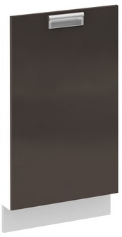 Фасад для посудомоечной машины (БЬЮТИ (Грэй)) ФПМ_72-45 Размеры (Ш×Г×В): 450×16×816 ― Мандарин мебель Сочи