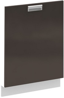 Фасад для посудомоечной машины (БЬЮТИ (Грэй)) ФПМ_72-60 Размеры (Ш×Г×В): 600×16×816 ― Мандарин мебель Сочи