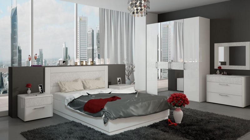 Спальня Амели 2 ― Мандарин мебель Сочи