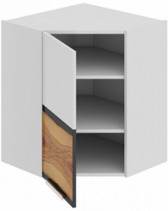 Шкаф верхний угловой с углом 45° (левый)	 ВУ45_72-(40)_1ДР(А) Фэнтези (Вуд) (Ш×Г×В): 600×600×720 ― Мандарин мебель Сочи