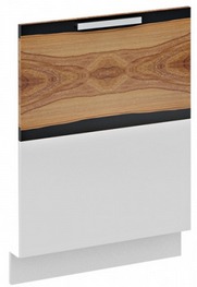 Фасад для посудомоечной машины ФПМ_72-60 Фэнтези (Вуд) (Ш×Г×В): 600×16×816 ― Мандарин мебель Сочи