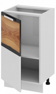 Шкаф нижний нестандартный (левый)	 Нн_72-45_1ДР(Б) Фэнтези (Вуд) (Ш×Г×В): 450×432×822 ― Мандарин мебель Сочи