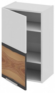 Шкаф верхний (левый) В_72-45_1ДР(А) Фэнтези (Вуд) (Ш×Г×В): 450×323×720 ― Мандарин мебель Сочи