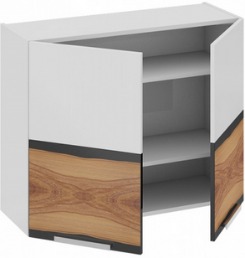 Шкаф верхний В_72-90_2ДР Фэнтези (Вуд) (Ш×Г×В): 900×323×720 ― Мандарин мебель Сочи