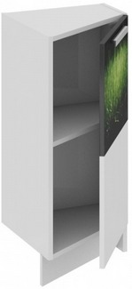 Шкаф нижний нестандартный торцевой (правый) НнТ_72-40(45)_1ДР(А) Фэнтези (Грасс) (Ш×Г×В): 400×432×822 ― Мандарин мебель Сочи